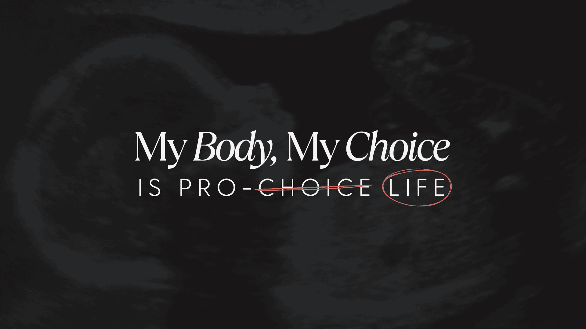 my body my choice image of pregnant woman and baby with bodily autonomy